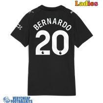 Manchester City Bernardo Silva #20 Replica Away Shirt Ladies 2025-26 Short Sleeve